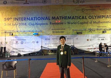 Gold Medal at the International Mathematical Olympiad 2018